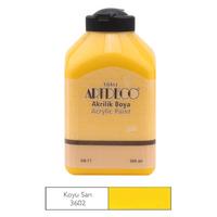 Artdeco Akrilik Boya 500Ml 3602 Koyu Sarı