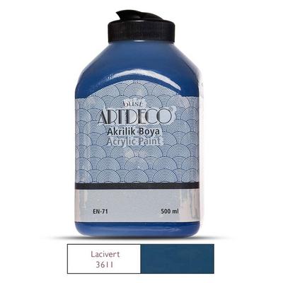 Artdeco Akrilik Boya 500Ml 3611 Lacivert