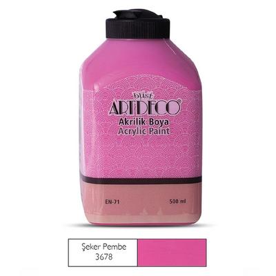 Artdeco Akrilik Boya 500Ml 3678 Şeker Pembe