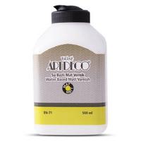 Artdeco 500Ml Su Bazlı Kokusuz Mat Vernik