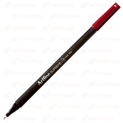 Artline Supreme Fine Keçeli Kalem Koyu Kırmızı