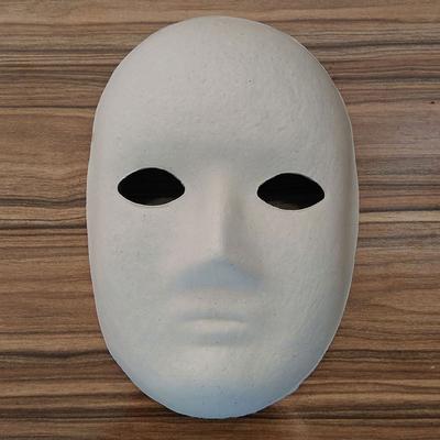 Boyama Maskesi Kağıt Karton Maske Model 1