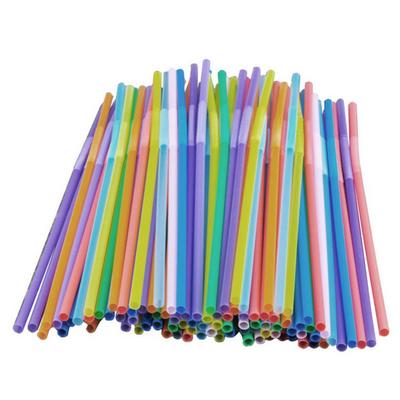 Bükülebilir Artistik Uzun Körüklü Pipet 50'Li Paket