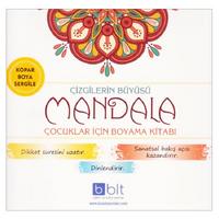 Bulut - Çocuklar İçin Mandala Boyama Kitabı Çizgilerin Büyüsü