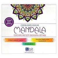 Bulut - Çocuklar İçin Mandala Boyama Kitabı Çizgilerin Gizemi
