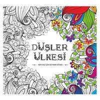 Bulut - Mandala Boyama Kitabı Düşler Ülkesi