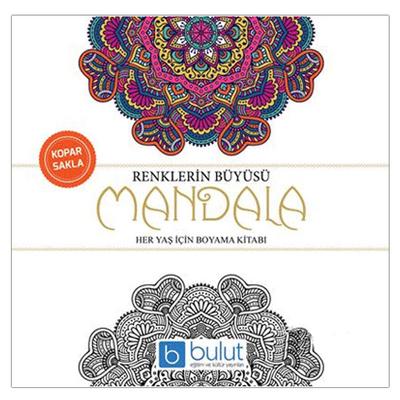 Bulut - Mandala Boyama Kitabı Renklerin Büyüsü