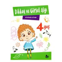 Dikkat Ve Görsel Algı Etkinlik Kitabı 4 Yaş