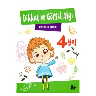 Dikkat Ve Görsel Algı Etkinlik Kitabı 4 Yaş