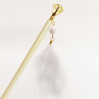 Taros 4086 Tüylü Versatil Kalem Feather 0,7Mm Sarı