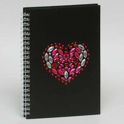 Dolphin Nb-7071 Spiralli Taşlı Defter A5 80 Yp Çizgili Model 06