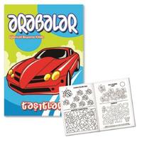 Eğlence Boyama Etkinlik Kitabı Arabalar