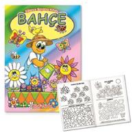 Eğlence Boyama Etkinlik Kitabı Bahçe