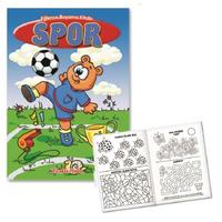 Eğlence Boyama Etkinlik Kitabı Spor