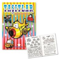 Eğlence Boyama Etkinlik Kitabı Taşıtlar