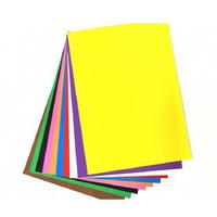 Kuşe Elişi Kağıdı A4 10'Lu Karışık Renk