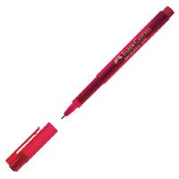 Faber-Castell Broadpen 1554 Keçeli Kalem Kırmızı