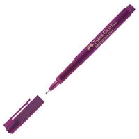 Faber-Castell Broadpen 1554 Keçeli Kalem Mor