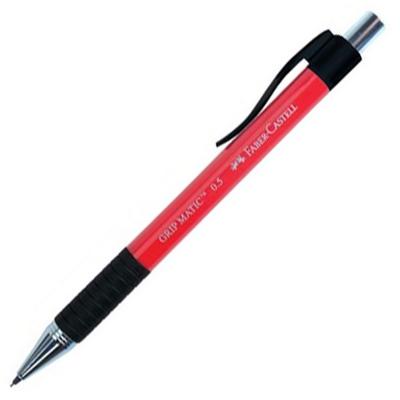 Faber-Castell Grip Matic Versatil Basmalı Kalem 0,5Mm Kırmızı