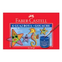 Faber-Castell Guaj Boya 6 Renk