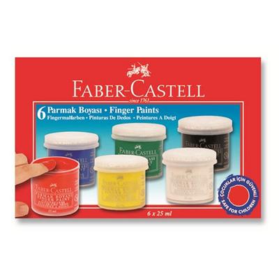 Faber-Castell Parmak Boyası 6 Renk