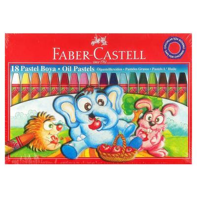 Faber-Castell Pastel Boya 18 Renk Karton Kutulu