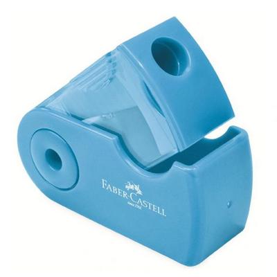 Faber-Castell Plastik Hazneli Tekli Kalemtıraş