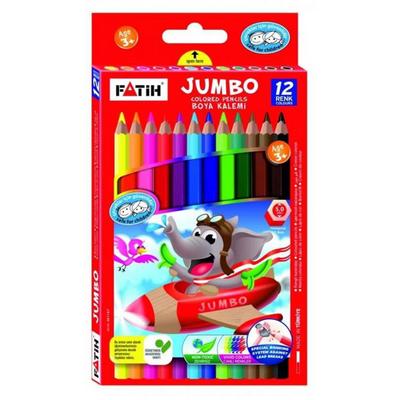 Fatih Jumbo Kuru Boya Tam Boy 12 Renk