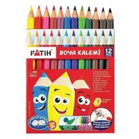 Fatih Kuru Boya Yarım Boy 12 Renk