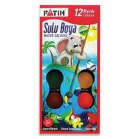 Fatih S-12 Sulu Boya 12 Renk