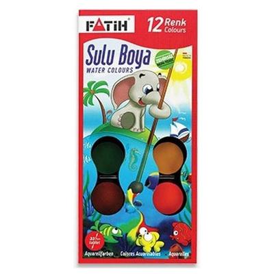 Fatih S-12 Sulu Boya 12 Renk