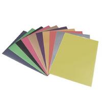 Ekonomik Fon Kartonu A4 21X30cm 100Gr 10'Lu