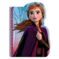 Frozen 2 Spiralli Not Ödev Defteri 12X17cm Çizgili 02