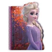 Frozen 2 Spiralli Not Ödev Defteri 12X17cm Çizgili 03