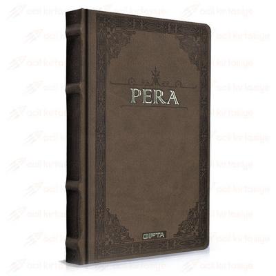 Gıpta Pera 17X24 160 Yaprak Çizgisiz Açık Kahverengi