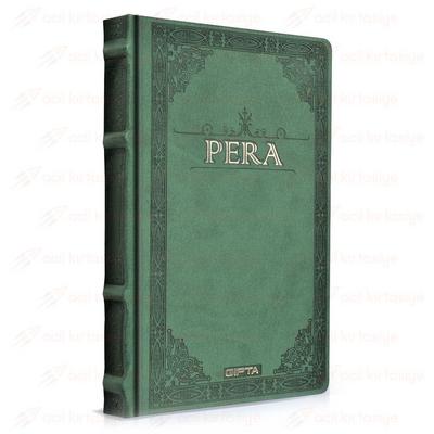 Gıpta Pera 13X21 120 Yaprak Çizgisiz Yeşil