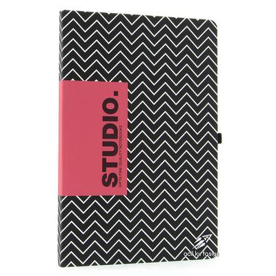 Gıpta Studio 17X24 120 Yaprak Çizgili Zigzag