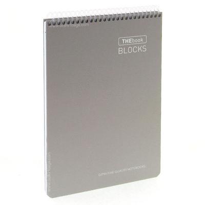 Gıpta The Book 20X28 400 Yaprak Kareli Pastel Gri