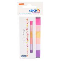 Hopax Stıck'n Yapışkanlı Index 45X15mm 6 Renk Bahar