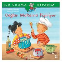 İş Kültür - İlk Okuma Kitabım Çağlar Makarna Pişiriyor