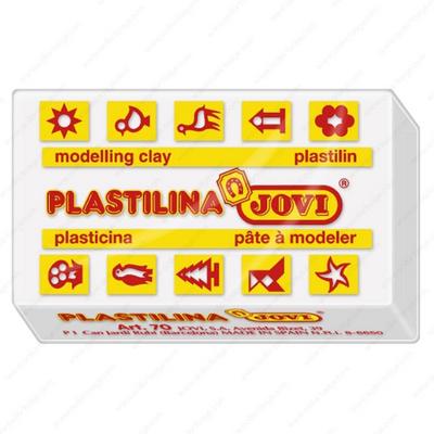 Jovi Plastilina Kurumayan Oyun Hamuru 50Gr 70/01 Beyaz