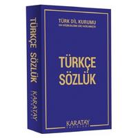 Karatay Yayınları Türkçe Sözlük Mavi Plastik Ciltli