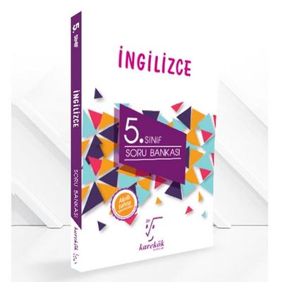 Karekök Soru Bankası 5.Sınıf İngilizce