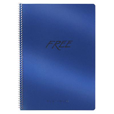 Keskin Color Free Platinum Pp Sp Defter A4 80Yp Çizgili Mavi