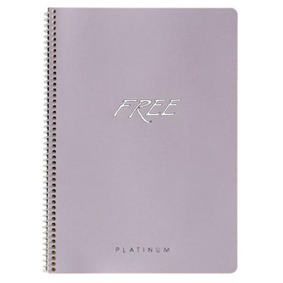 Keskin Color Free Platinum Pp Sp Defter 80 Kareli Rose