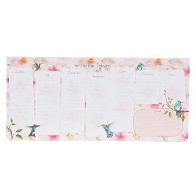 Keskin Color Haftalık Planlayıcı Çiçek