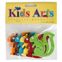Kids Arts Şekilli Keçe Fd-137 Sincap