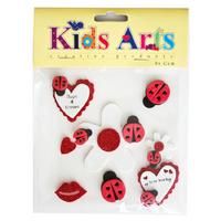 Kids Arts Şekilli Eva Simli My-20274 Uğur Böceği