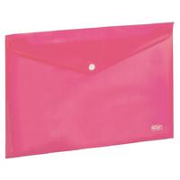 Kraf 1209 Çıtçıtlı Dosya Pembe