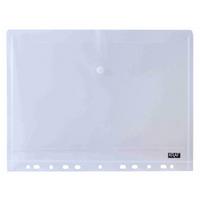 Kraf 1229 Çıtçıtlı Dosya 11 Delikli Şeffaf